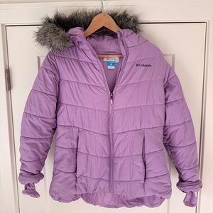 Columbia Kids Winter Purple Jacket Size XL (18/20) Kids